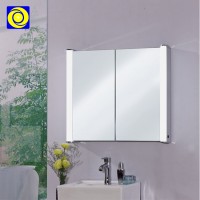 LED code Color Temperature Lumen Watt Wall mounted makeup small bathroom cabinet