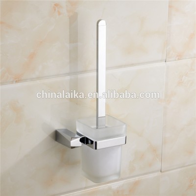 hot sale chrome toilet brush and roll holder15250